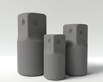 Owl STL File -  For 3D Printing Special Gift, Decorative owl, Animal Vase, Love owl, 3D Print STL Models Digital Download
