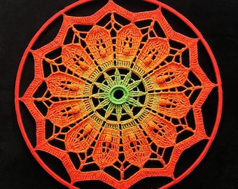 Mandala Crochet Pattern - 'Zinnia'