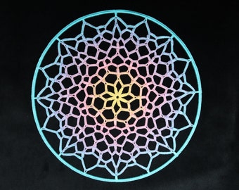 Mandala Crochet Pattern - 'Sea Sponge'