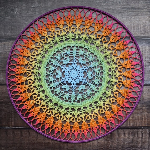 Mandala Crochet Pattern - 'lasting Love' - Etsy