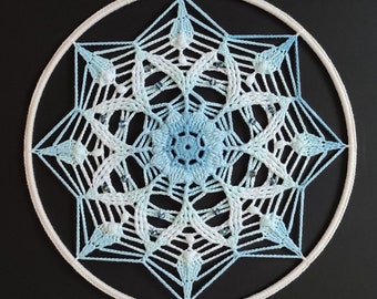 Patrón de crochet Mandala - 'Luz de las estrellas'
