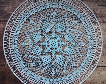 Mandala Crochet Pattern - 'Ice Queen'