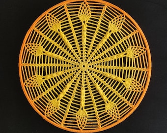 Patrón de crochet Mandala - 'Filoplume'