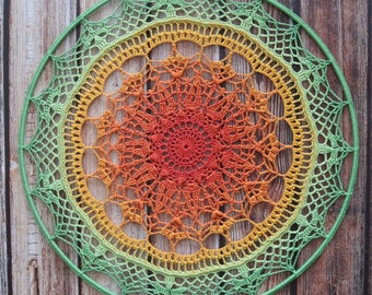 Mandala Crochet Pattern - 'Mountain Buttercup'