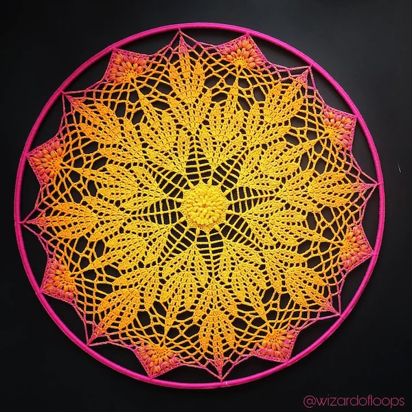 Mandala Crochet Pattern - 'Belle'