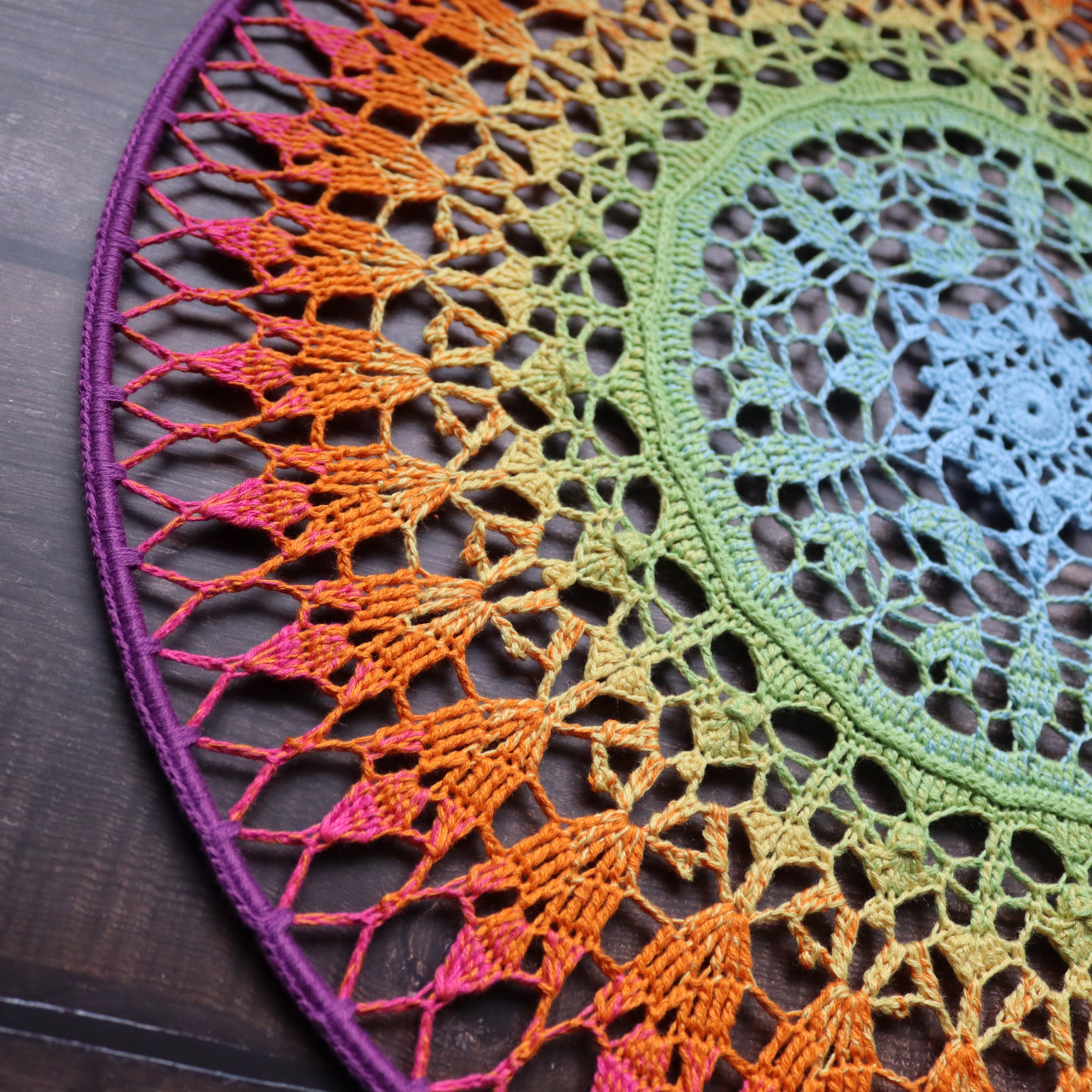 Mandala Crochet Pattern - 'lasting Love' - Etsy