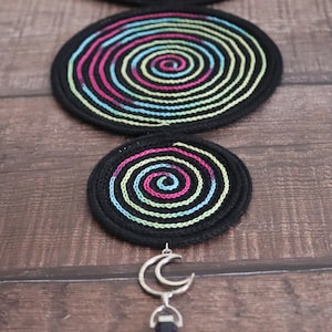 Mandala Crochet Pattern - &#39;Colour Waves&#39;