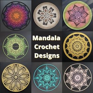 Mandala Crochet Designs - Crochet Pattern Book by Aleksandra Pavlova (Wizard of Loops) - Paperback
