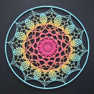 Mandala Crochet Pattern - &#39;Magic Art&#39;
