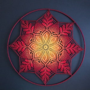 Mandala Crochet Pattern - 'Alana'