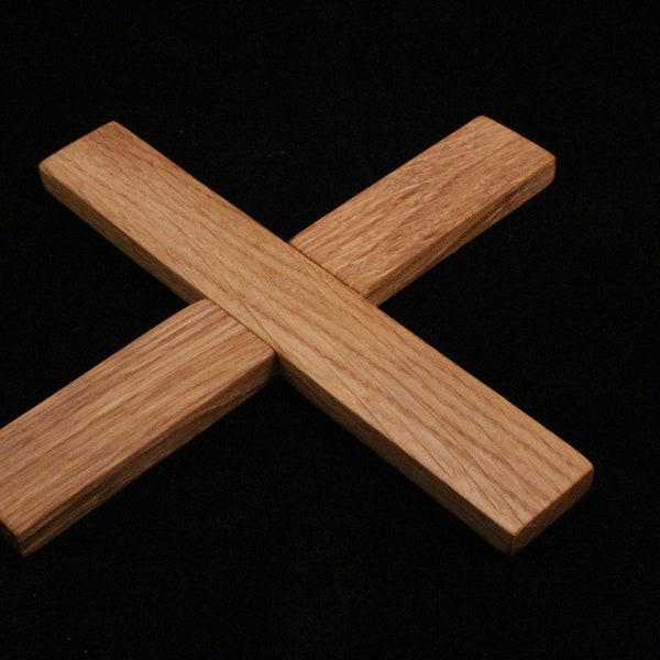 Handmade Wood Trivet set x4
