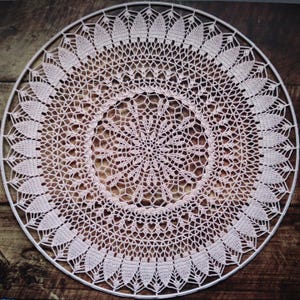 Haakpatroon mandala - &#39;Fiona Sunrise&#39;