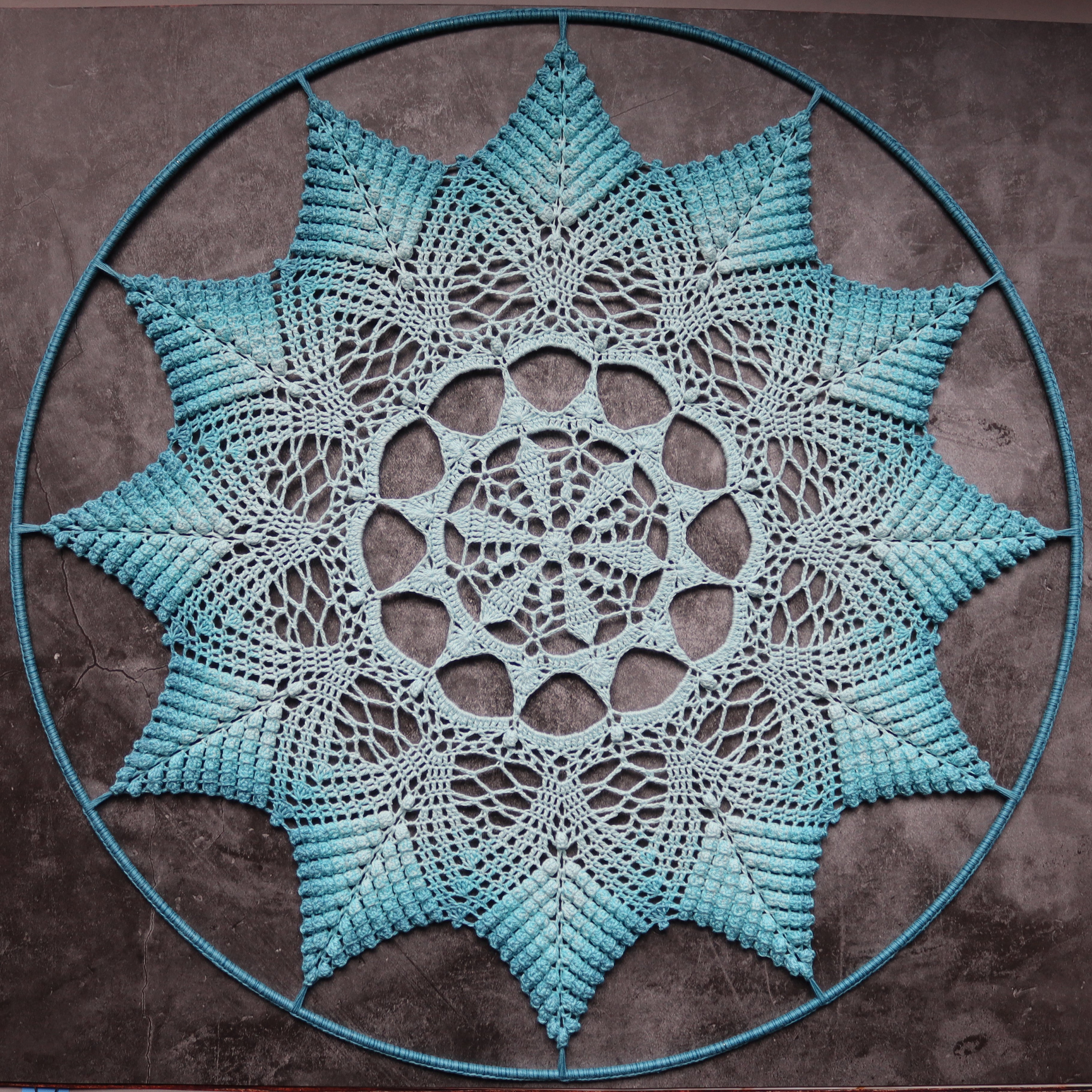 Mandala Crochet Pattern - 'snow Crystal' - Etsy