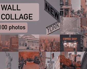Nyc Collage Etsy We hope you enjoy our rising collection of aesthetic wallpaper. nyc collage etsy