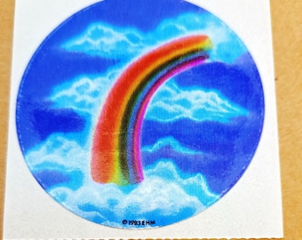 80s Vintage Rainbow Sticker ~ Sky Enterprises 1983