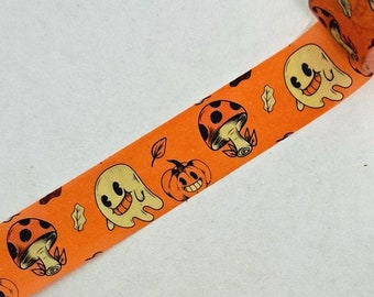 VINTAGE STYLE Ghosts Retro Cartoon Halloween Washi Tape