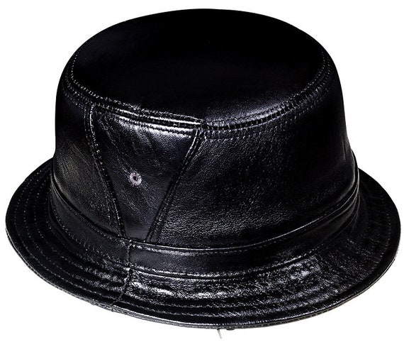 Bucket Hat Genuine Leather Bucket Hats 