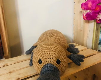 Ponoka the Platypus, Crochet Handmade Toy