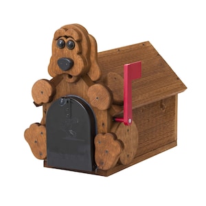 DOG MAILBOX Assembled Product Dimensions Length 20 in x Width 9.5 in x Height 18 in, Weight 16.5 lb