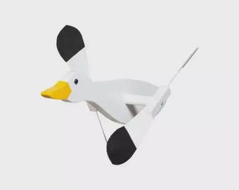 Snow Goose Whirligig