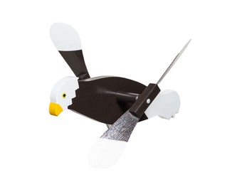 Eagle Wind Spinner for Garden | Plywood Outdoor Decor