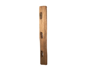 The Rustic Oak Mailbox Post | Oak Mailbox Post | Wooden Mailbox Post | Unique Mailbox Post