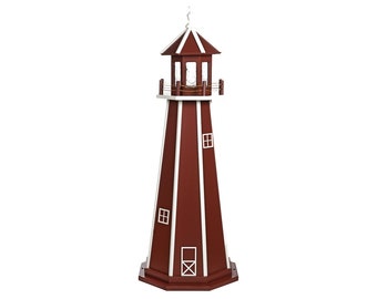 4 Foot Fire Island Solar Lighthouse. Available in Led Color - Etsy