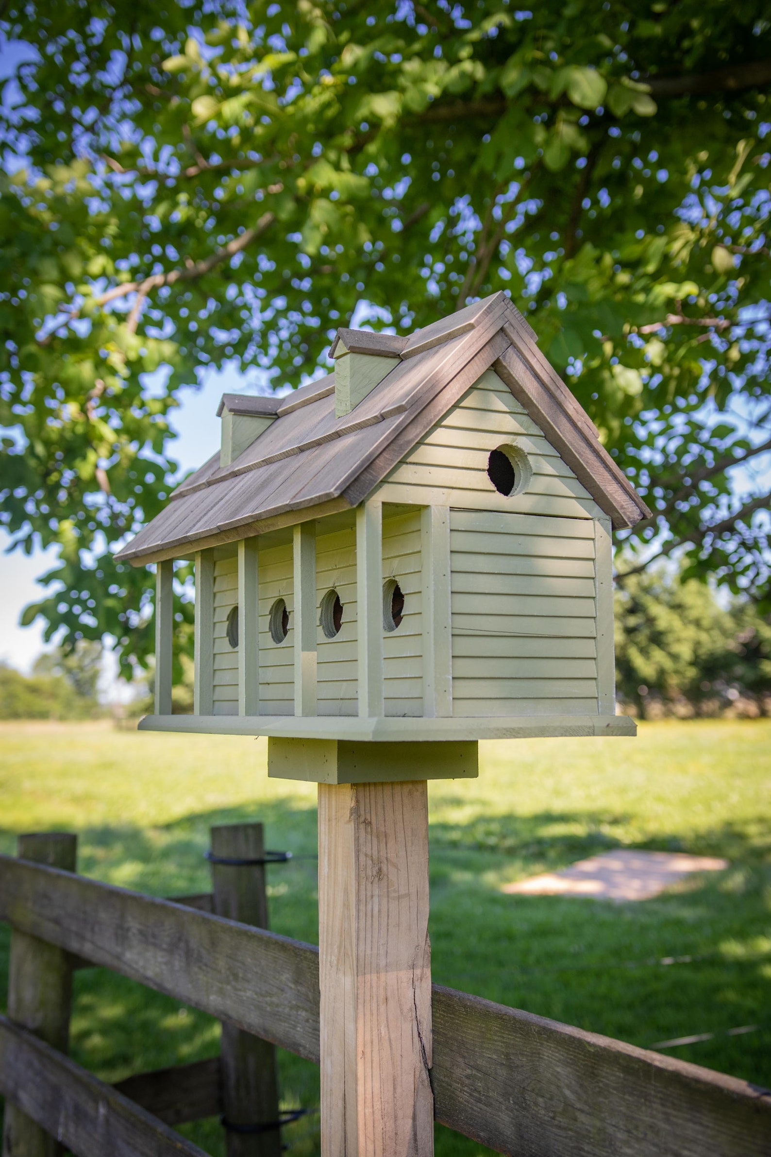 Martin Mansion Birdhouse Purple Martins 6 Room Birdhouse - Etsy