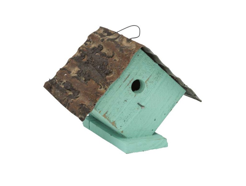 Unique Wren Birdhouse Made Out of 100 Recycled Materials Etsy
