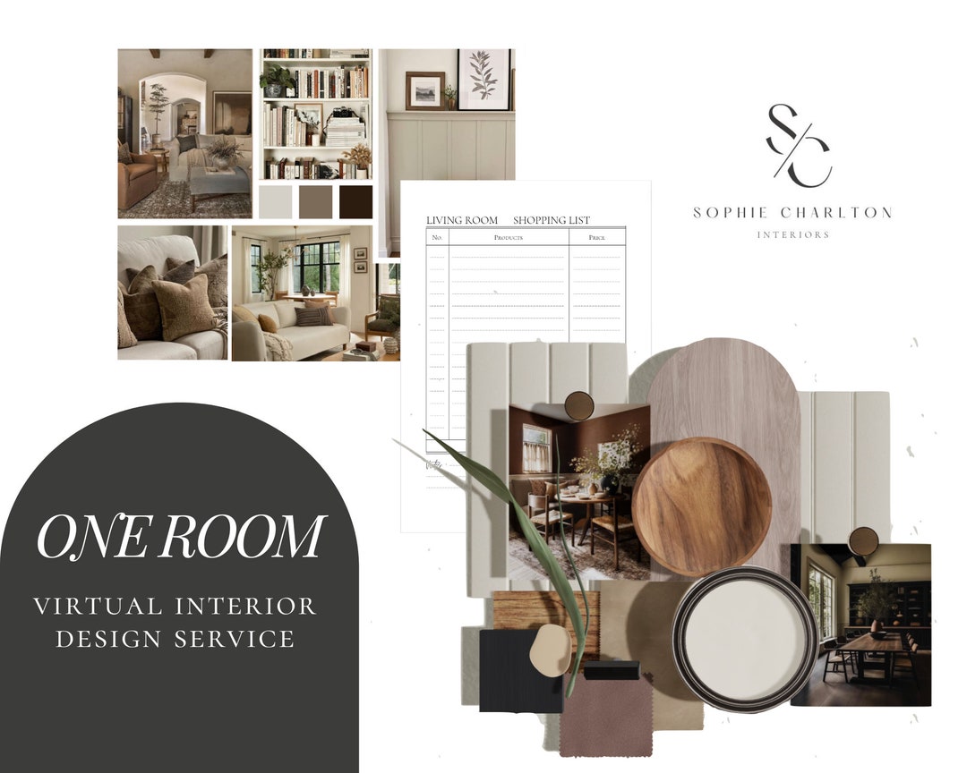 1 Room Custom Virtual Interior Design Full Interior Design Service ...