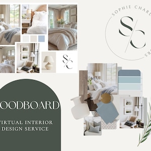 Moodboard - Individuelles Virtuelles Interieur | Innendesign-Service | Benutzerdefinierte Innendekoration | Innenbereich e-Design | Virtuelles Designen