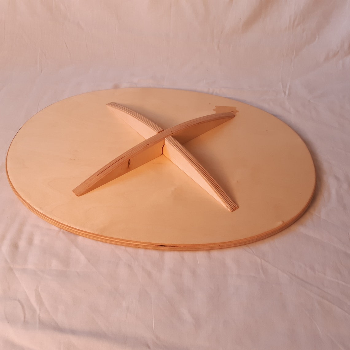 Balance board for adults Wood toy Montessori toy Rocking Etsy