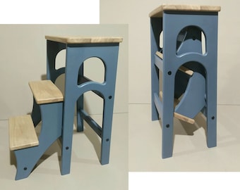 Stepladder, StepStool, Stool Ladder, Foot Stool, Convertible Chair, Kitchen Step Stool, Dinning Stool, Transformer Stool