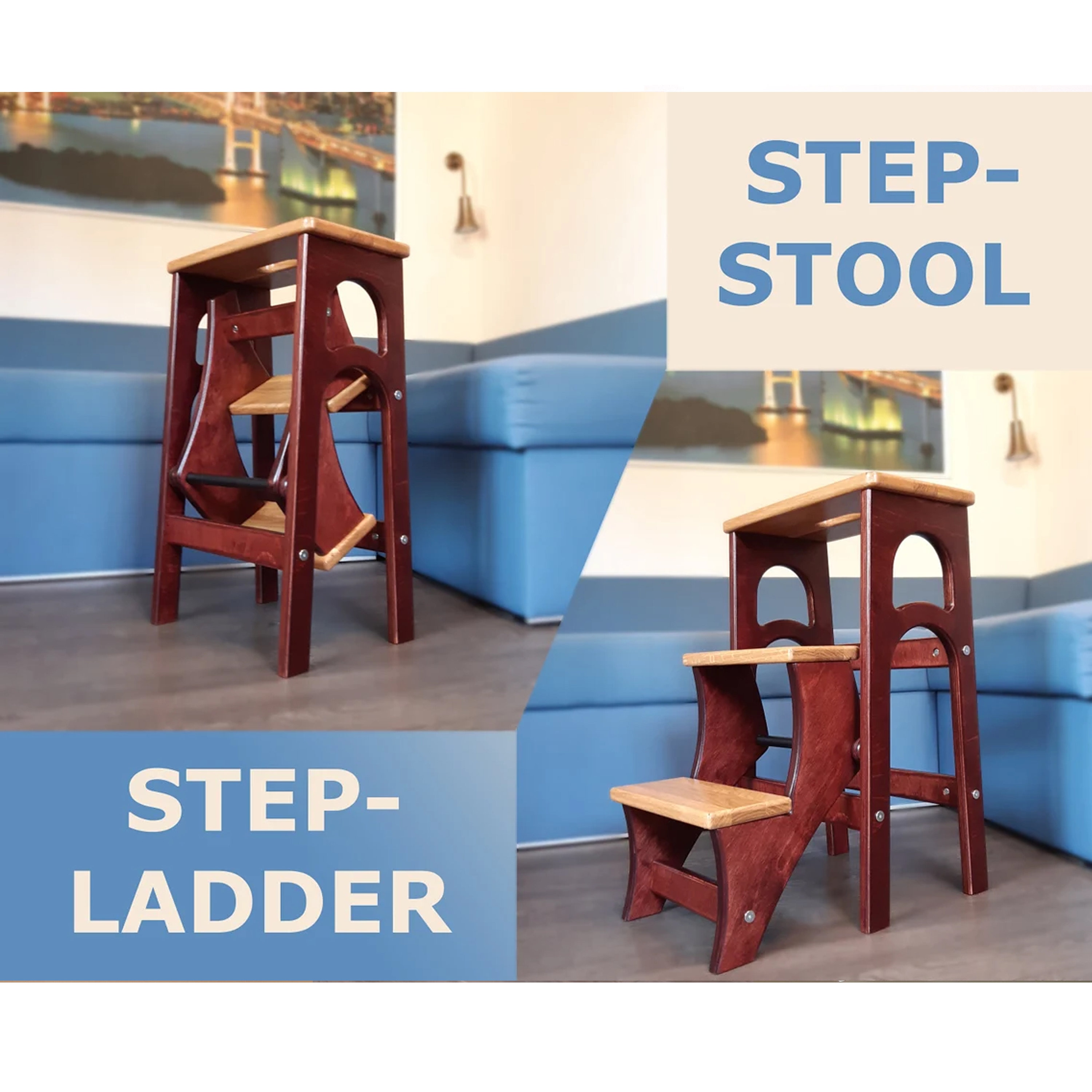 Stylish 2024 step ladder
