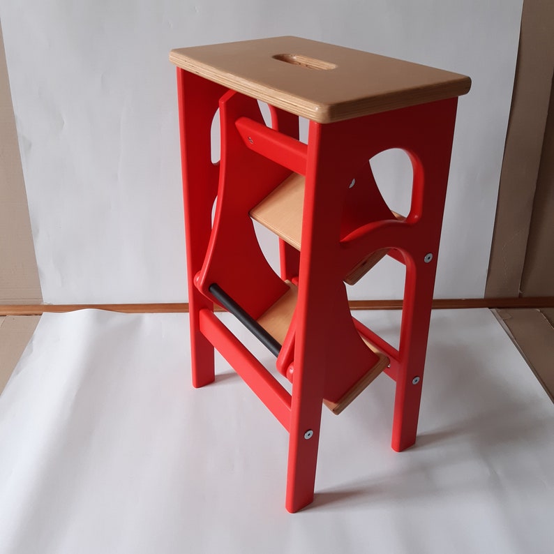 Stepladder Stepstool Stool Ladder Foot Stool Convertible Etsy