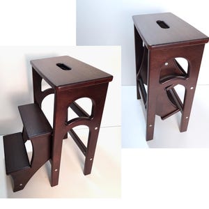 Stepladder, StepStool, Stool Ladder, Foot Stool, Convertible Chair, Kitchen Step Stool, Dinning Stool, Transformer Stool