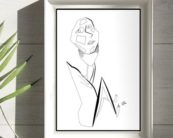 Naked Woman Draw - Etsy