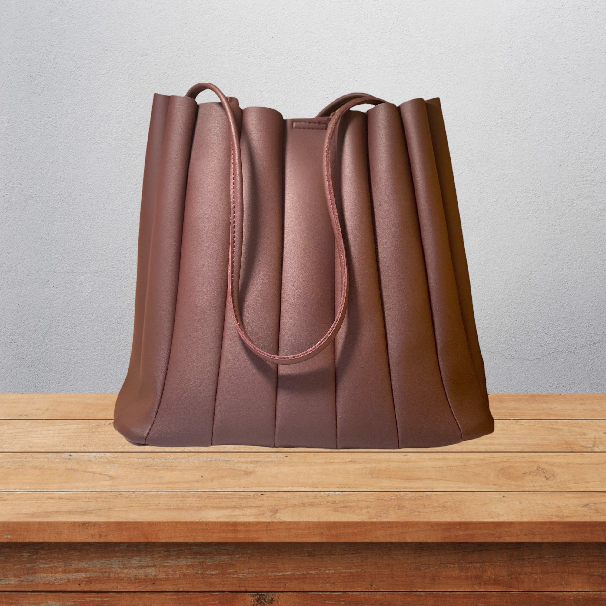 Lamb pleated bucket bag new arrivals