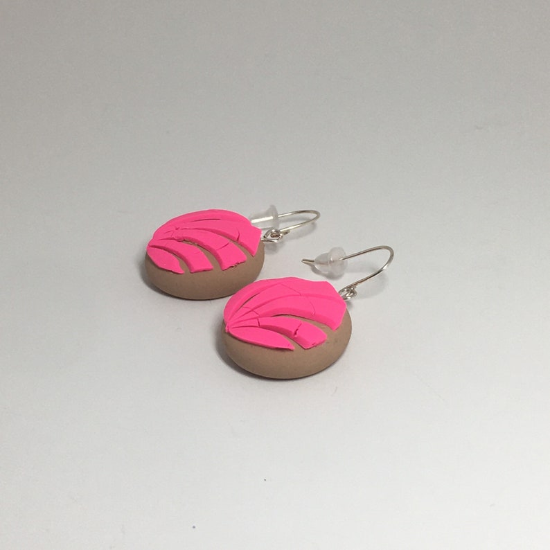 Concha Pan Dulce Earrings Mexican Treat Dangle Earrings Etsy