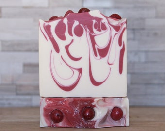 Cranberry Handmade Artisan Bar Soap