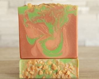 Pumpkin Cinnamon Apple Handmade Artisan Bar Soap