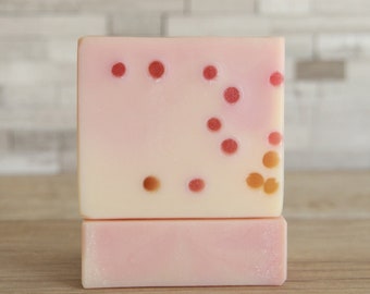 Cranberry Champagne Handmade Artisan Bar Soap