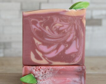 Blood Orange Margarita Handmade Artisan Bar Soap