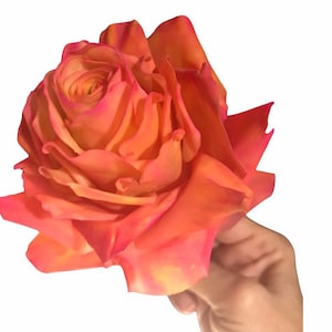 Signature Roses,  Edible Flowers Decorations, Gumepaste Cake Topper, Wedding Cake Realistic Flowers, Fondant Roses, Flexible Paste Any Color