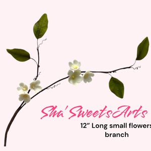 Gum paste flowers fillers Spray/ Edible Cake Topper/ Wedding Cake Decorations|Edible Sugar Toppers