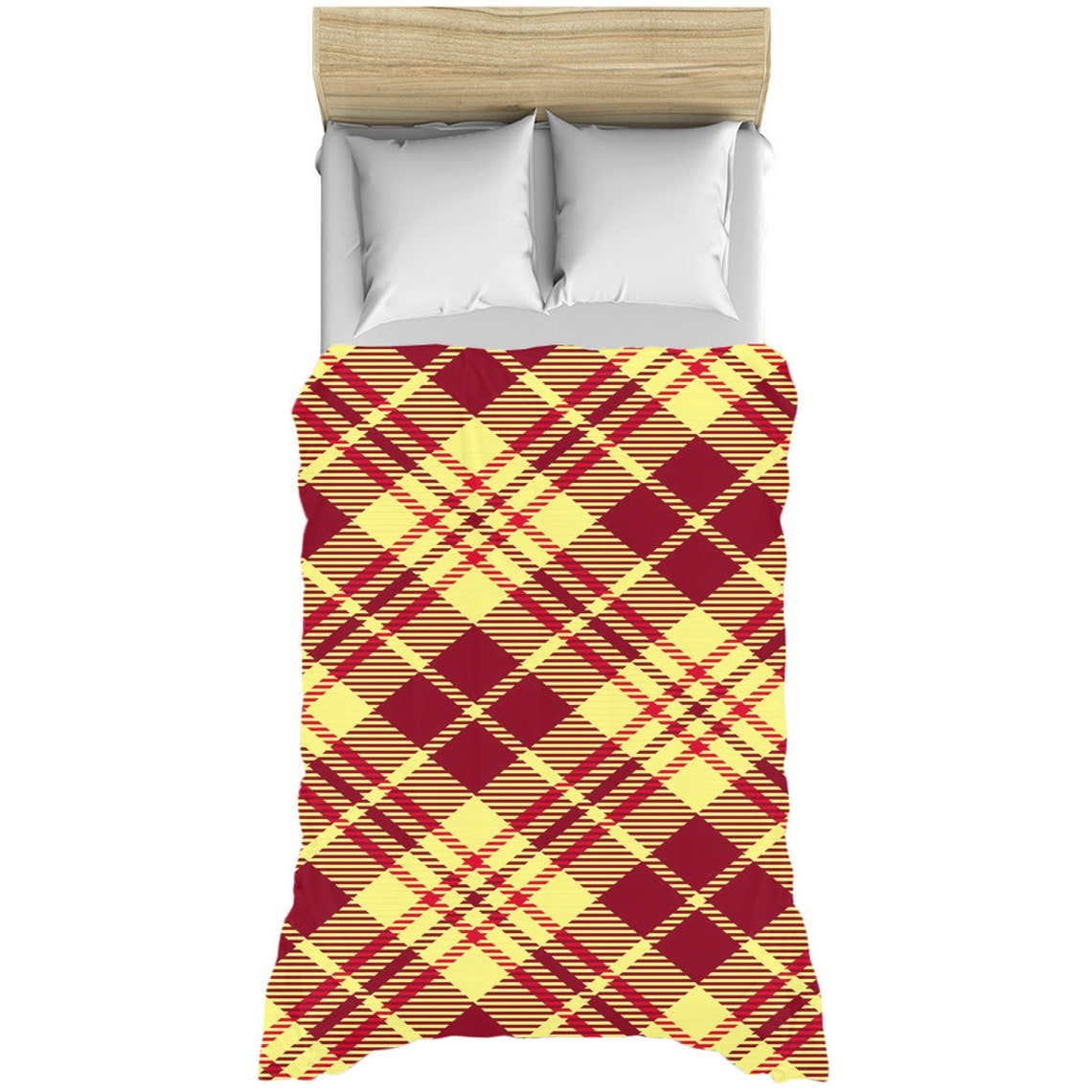 Plaid Duvet Covers King Queen Twin Buffalo Plaid Comforter Etsy