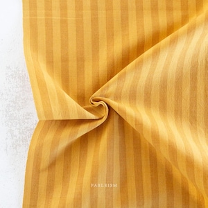 Fableism, Sun Stripes wovens, 100% cotton, yarn dyed fabrics, SS-1001-CITRUS