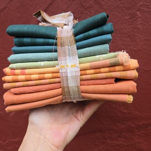 Scrap Fabric Bundle, Fableism, 100% Baumwolle, Stoff, Quilten