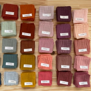 Fabric sample set up to 6 colors muslin linen loft bed curtain Ikea Kura window curtain