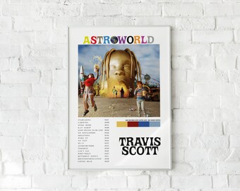Travis Scott Poster Etsy